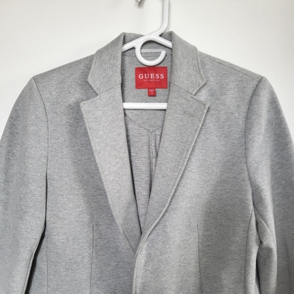 Guess Men Blazer Jacket Light Grey - Picture 2 of 12